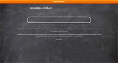 Desktop Screenshot of casablanca-erotik.de